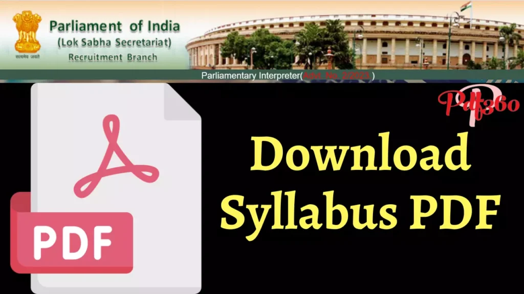 Parliamentary Interpreter Syllabus and Exam Pattern PDF