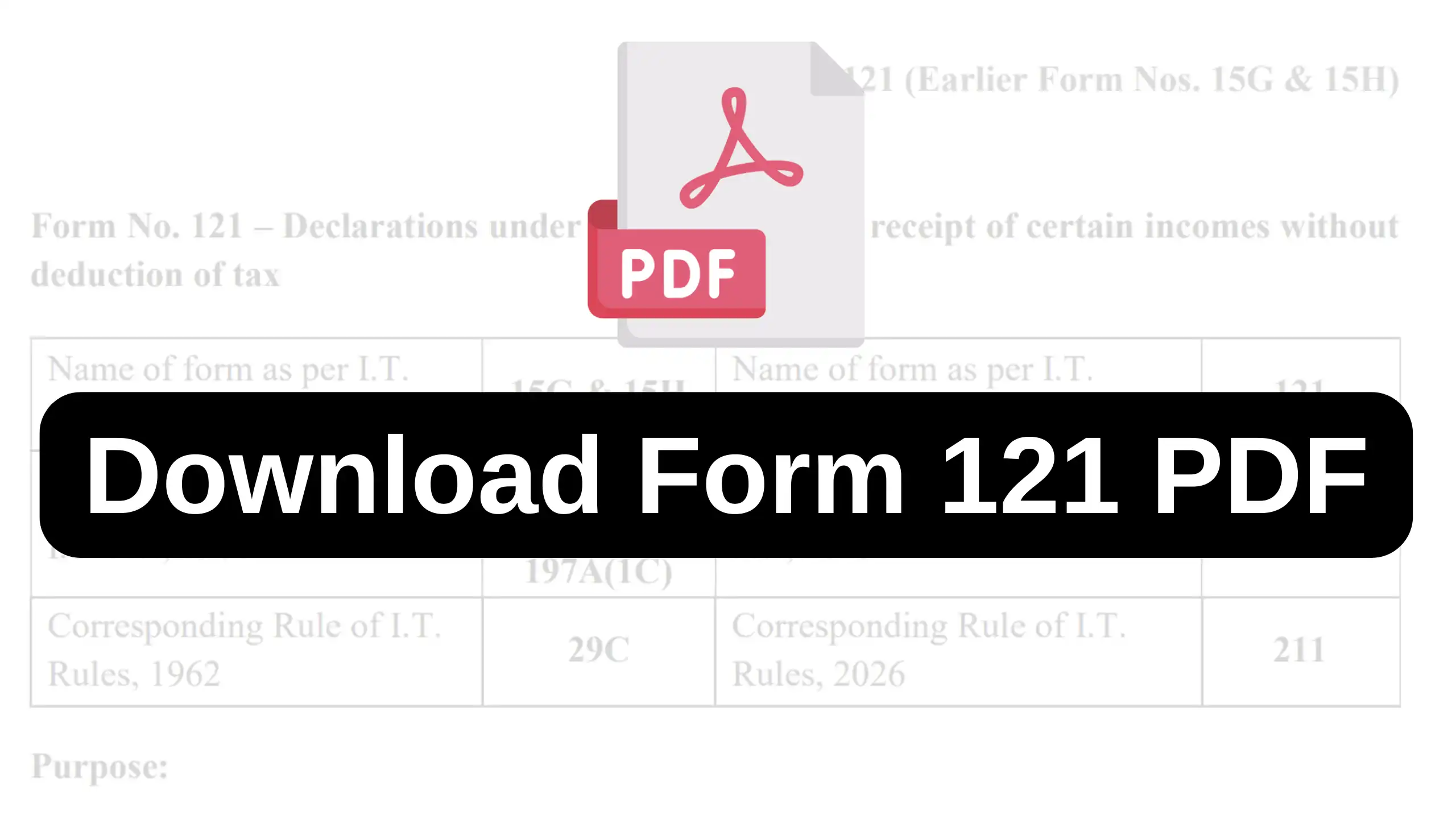 Download Form 121 PDF